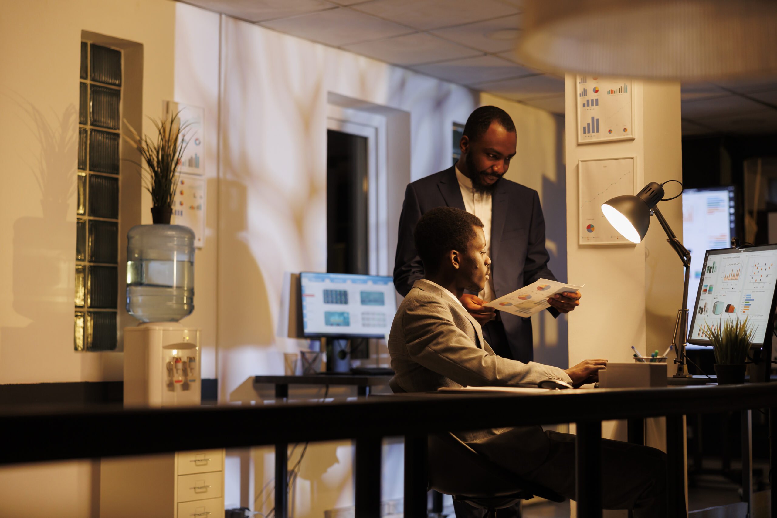 african american businessmen looking on financial 2025 02 20 07 38 51 utc scaled - DevAfrik